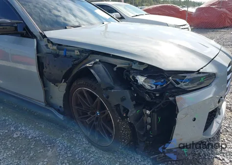 2021 BMW M3 Competition z USA, uszkodzony, nr VIN WBS33AY01MFL17277